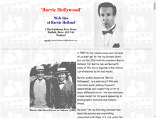 Tablet Screenshot of barrie-hollywood.co.uk